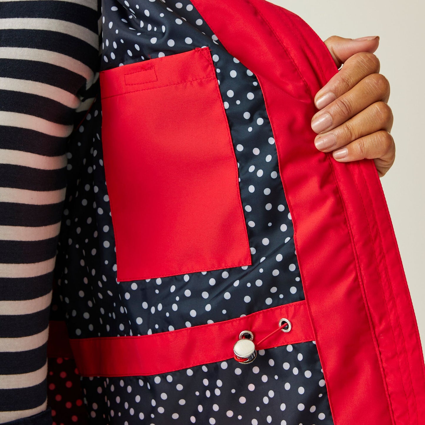 Regatta Navaeh Women's Waterproof Jacket - High Risk Red