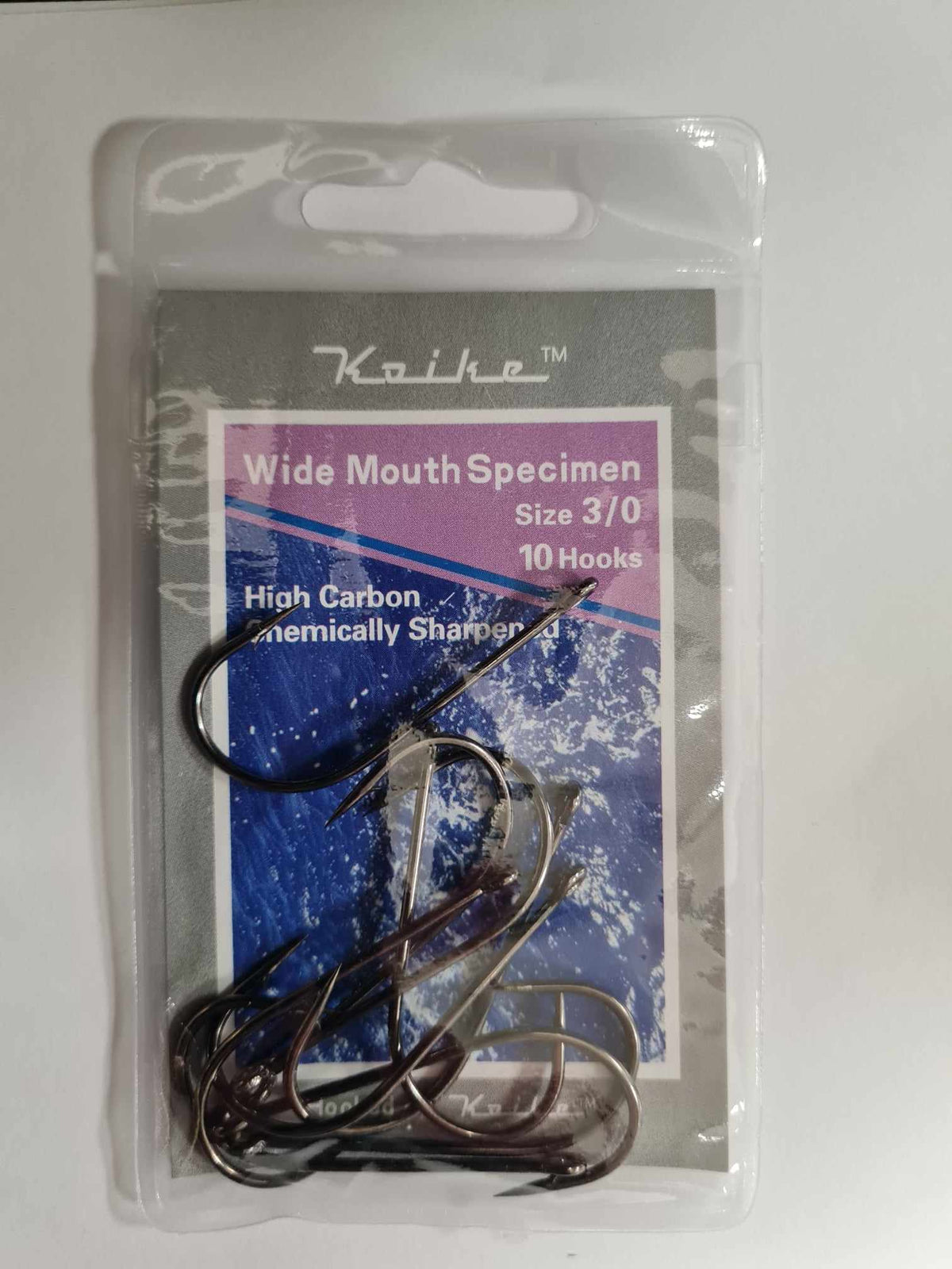 Koike Wide Mouth Specimen Hooks (10)