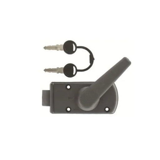 Zadi Caravan Door Lock - Black - Right Hand