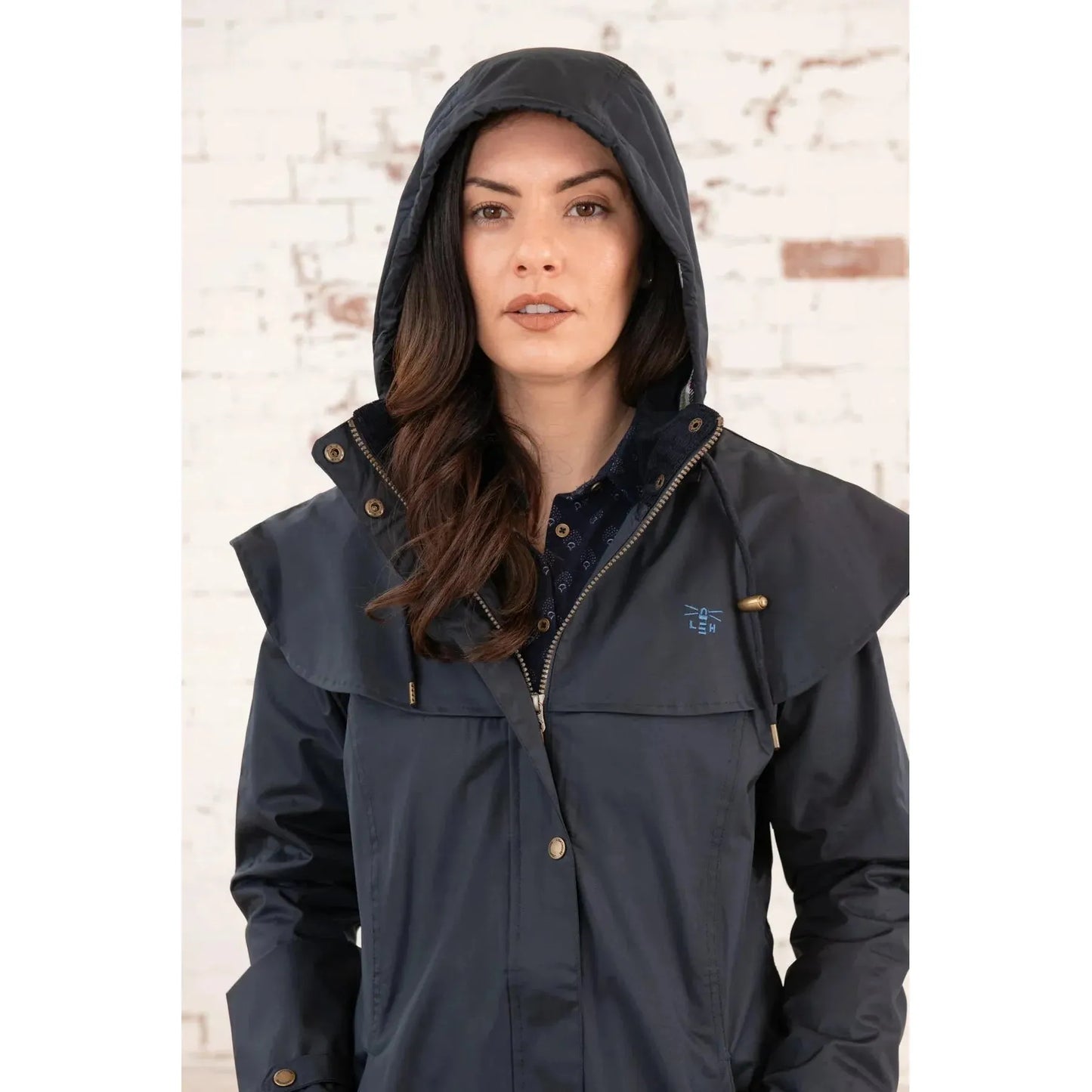 Lighthouse Women's Outback Full Length Waterproof Raincoat - Nightshade
