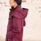 Lighthouse Women's Outback Full Length Waterproof Raincoat - Plum