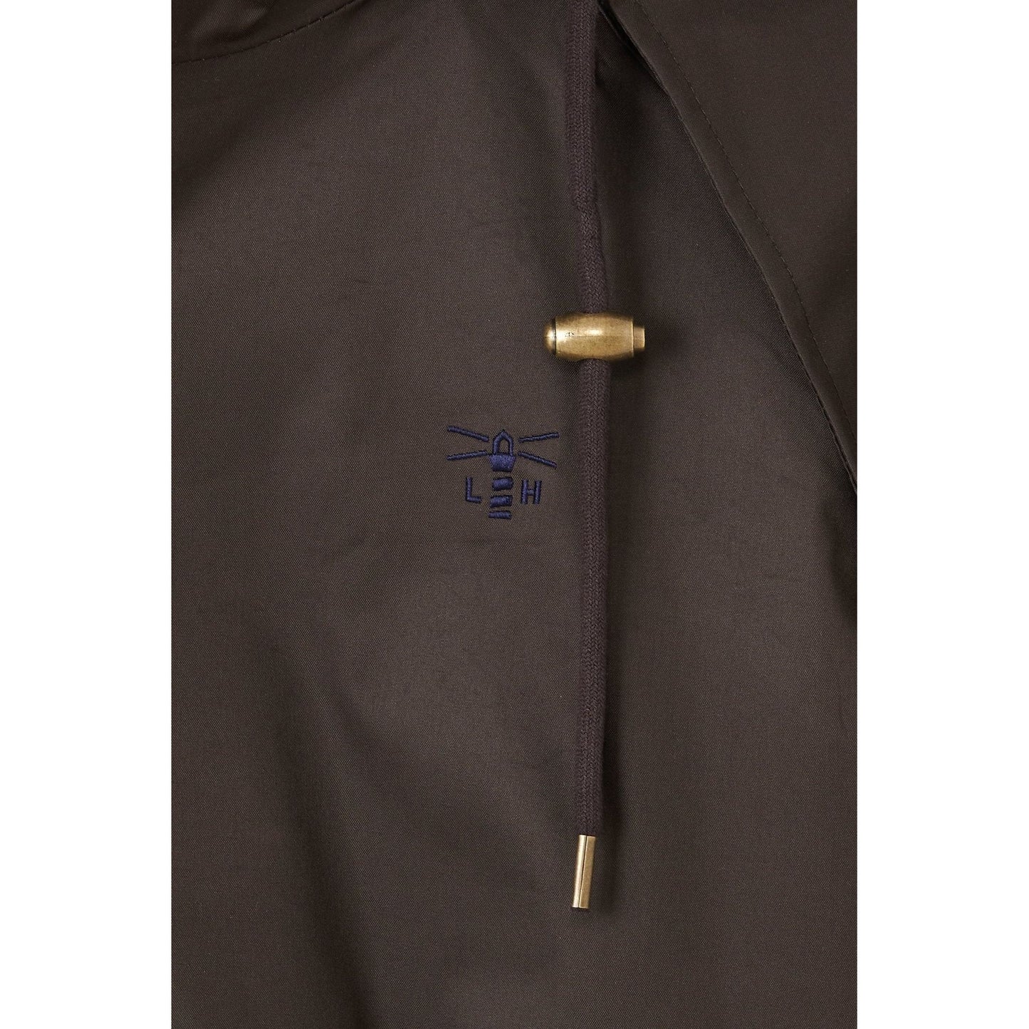 Lighthouse Men's Stockman Full Length Raincoat - Chocolate