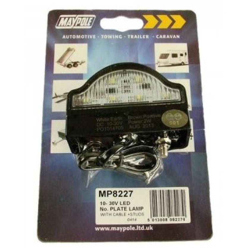 Maypole 10-30v led Number Plate Light