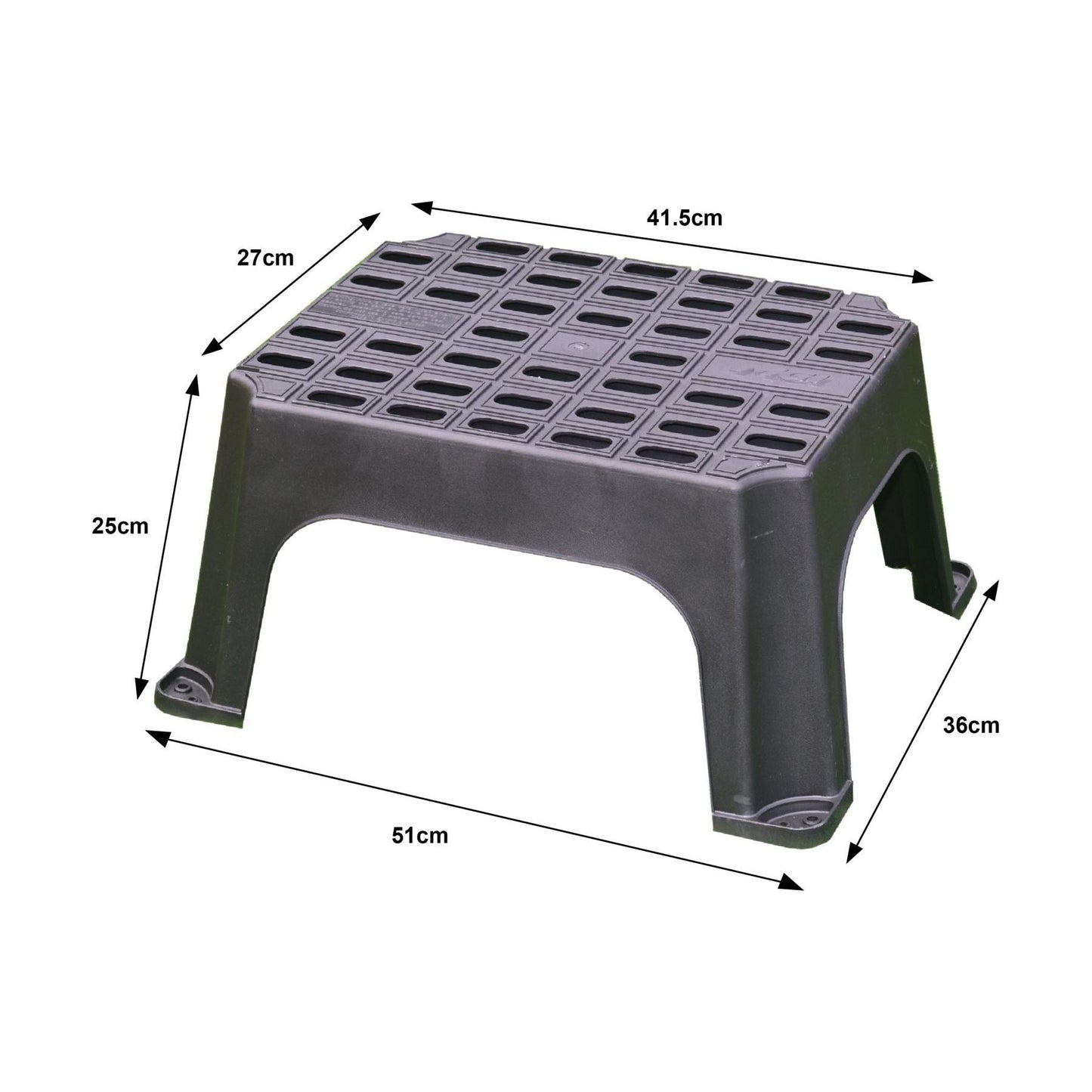 MGI Milenco Single Plastic Step - AVAILABLE IN STORE ONLY