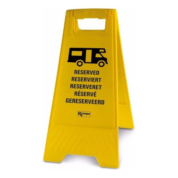 Kampa Motorhome Reserved Sign