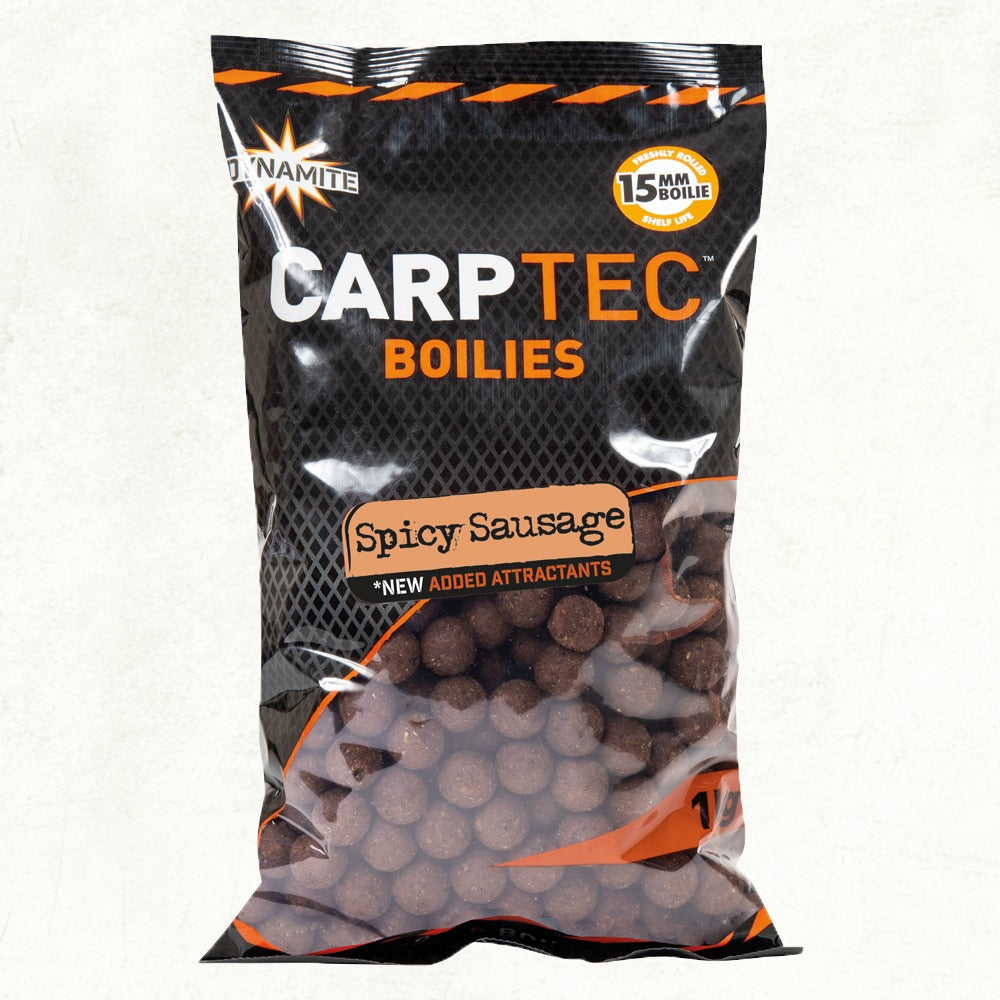 Dynamite CarpTec Boilies - Spicy Sausage - 15mm - 1kg