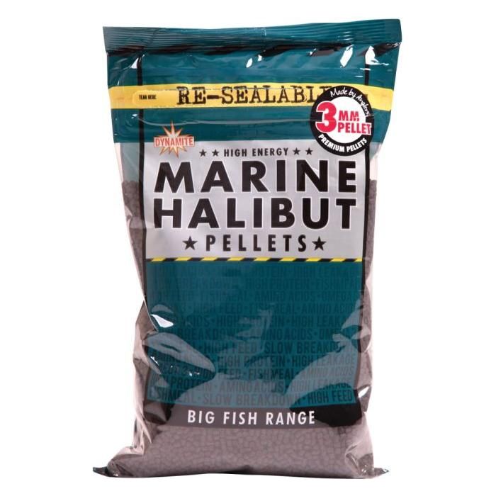 Dynamite Marine Halibut Pellets - 900g