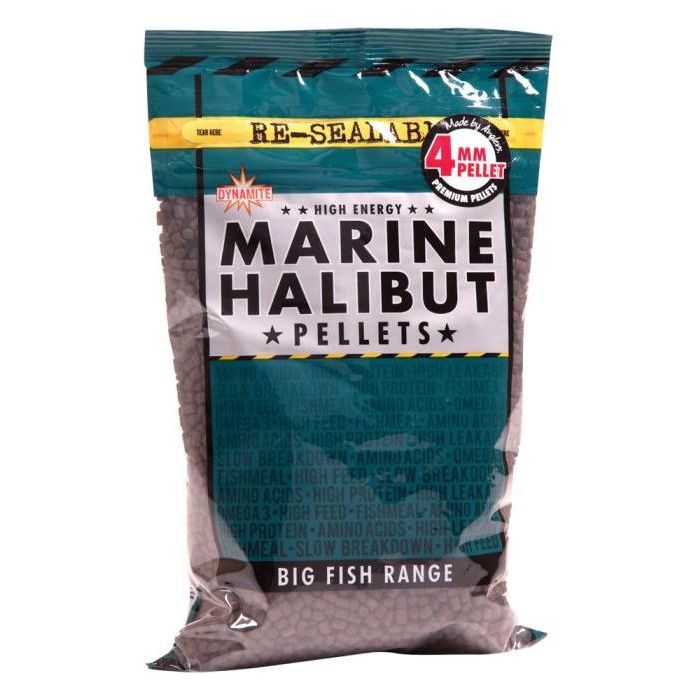 Dynamite Marine Halibut Pellets - 900g