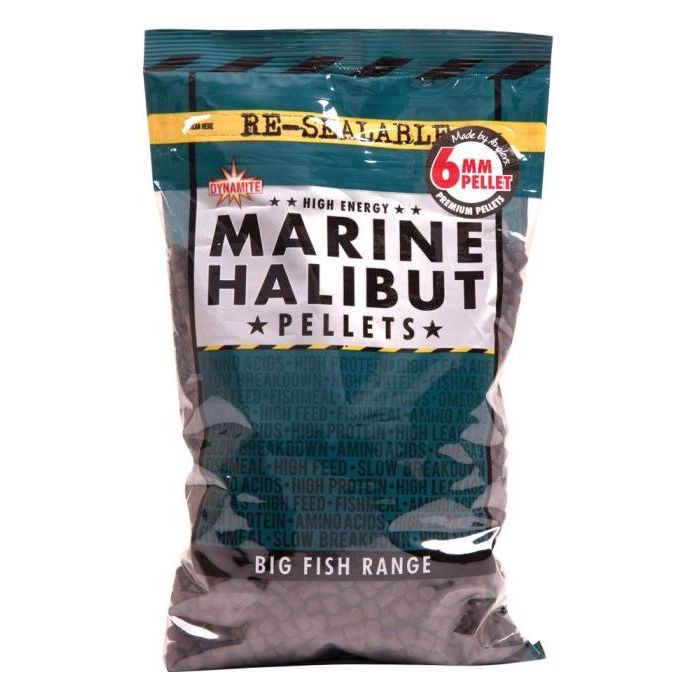 Dynamite Marine Halibut Pellets - 900g