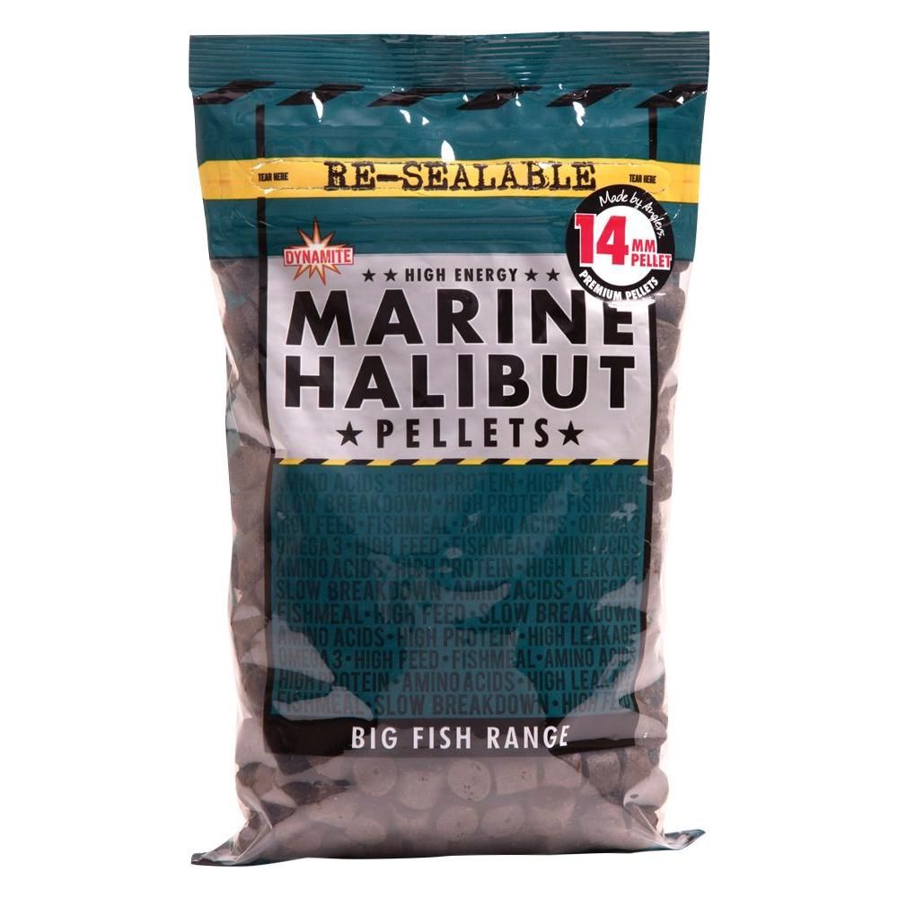 Dynamite Marine Halibut Pellets - 900g