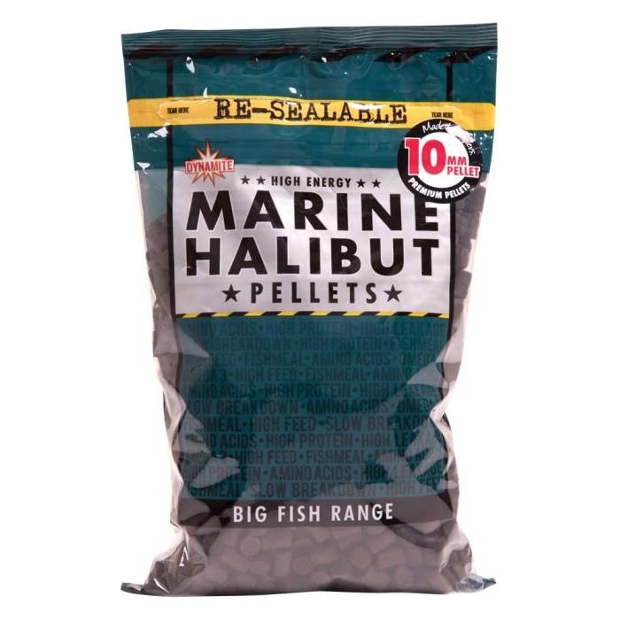Dynamite Marine Halibut Pellets - 900g