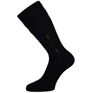 HJ Hall Diamond Sock - Black - 6 - 11