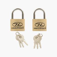 Highlander 20mm Brass Padlocks (2)