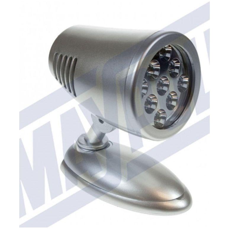 Maypole 12V LED Mini Reading Light (Silver)