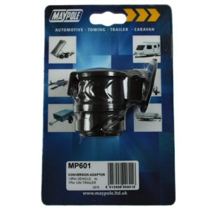 Maypole 13 Vehicle to 7 pin 12N Caravan/Trailer Adaptor