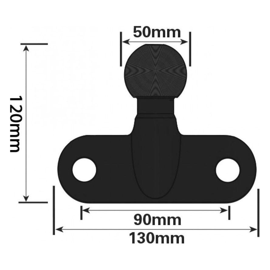 Maypole Heavy Duty Towball 50mm