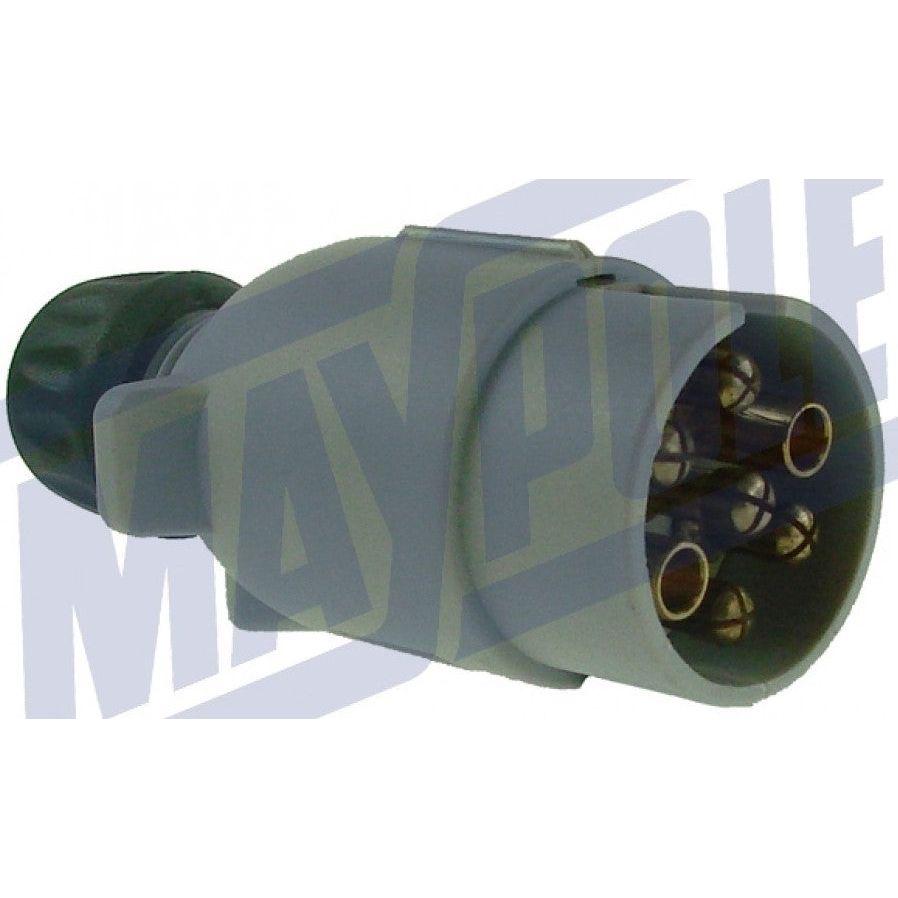 Maypole Caravan Plug 12V S Type 7 Pin