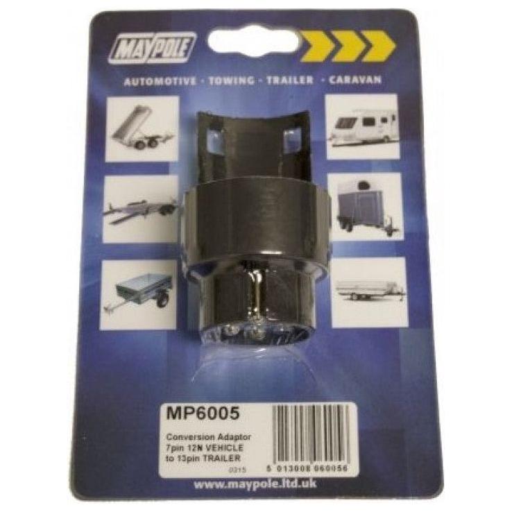 Maypole Conv Adaptor 7 Pin Vehicle to 13 Pin Trailer