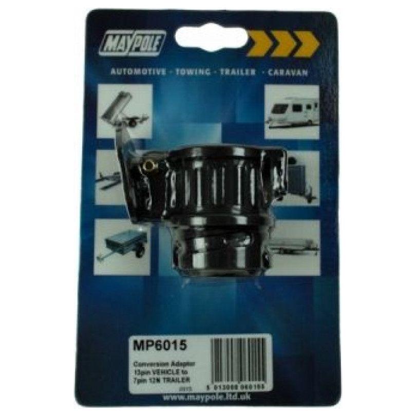Maypole Conversion Adaptor 13 pin Vehicle to 7 pin Trailer