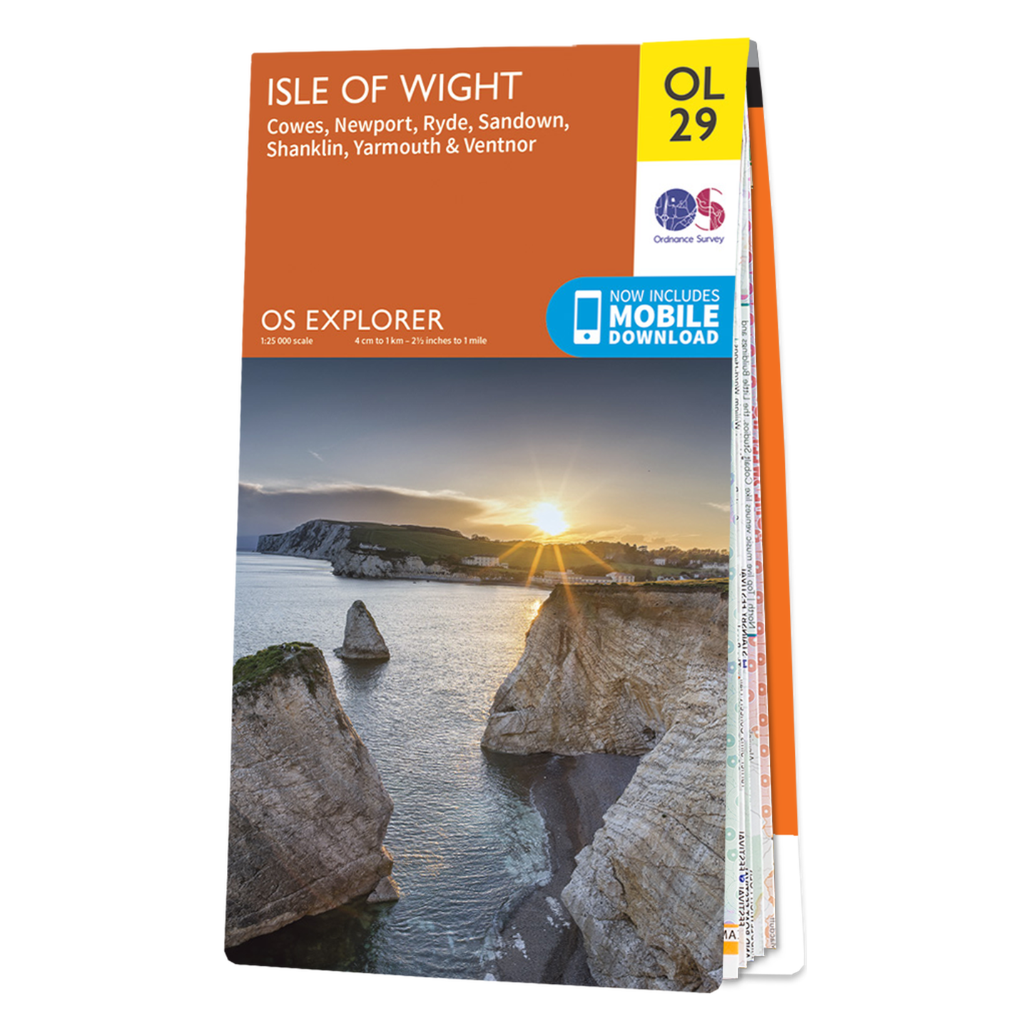 Isle of Wight OS Explorer Map OL29