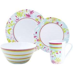 Flamefield Petites Fleurs 16 piece Dinner Set - In-store only