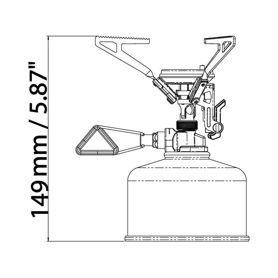 Primus Micron Trail Stove with Piezo Ignition