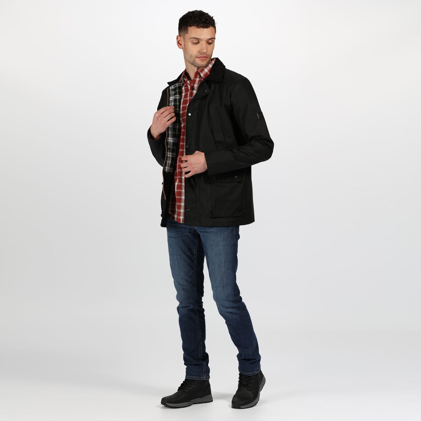 Regatta Men's Country Wax Jacket - Black
