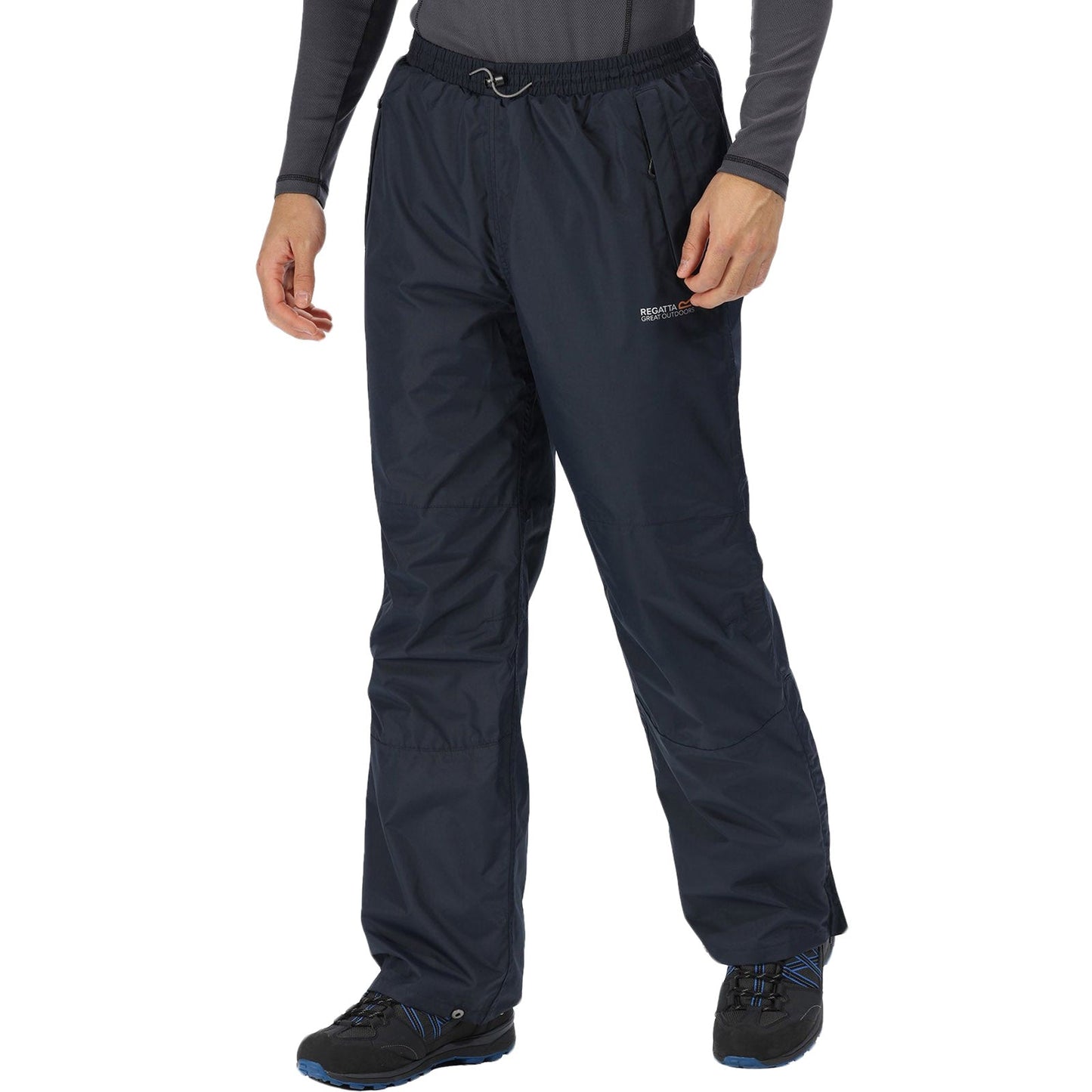 Regatta Chandler III Waterproof & Breathable Overtrousers - Navy