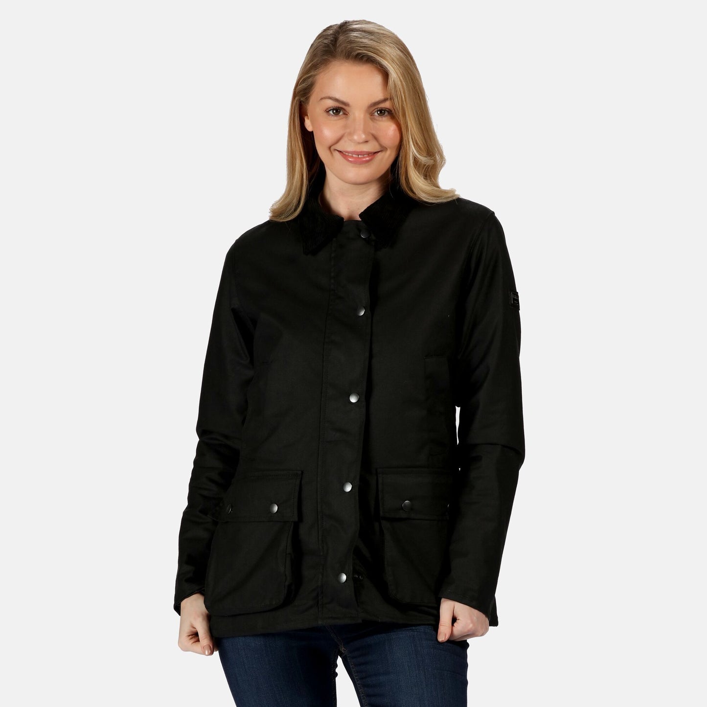 Regatta Lady Country Wax Jacket - Black