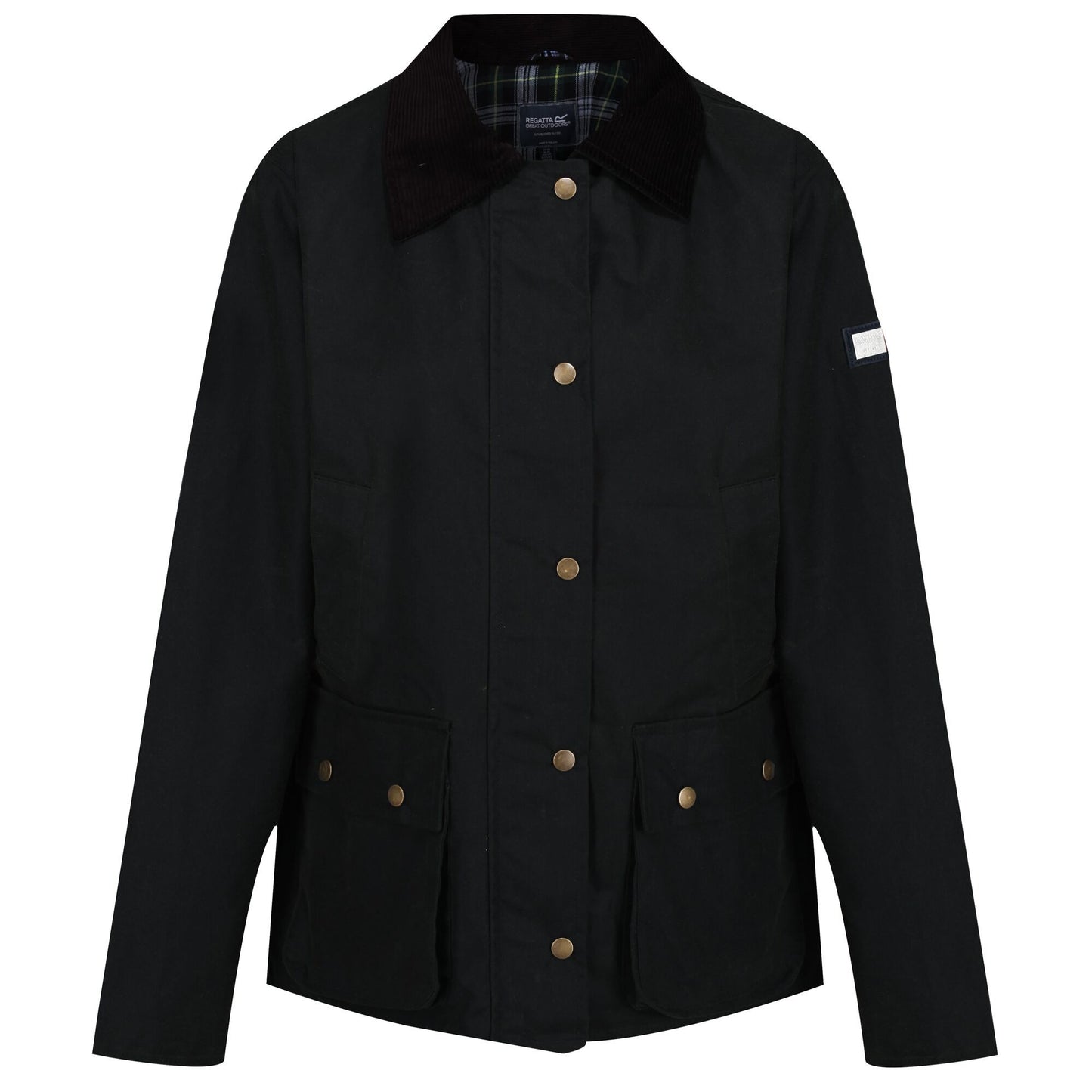 Regatta Lady Country Wax Jacket - Black