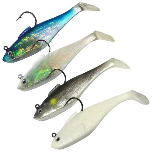 Sidewinder Super Shads Bass Pack 4'