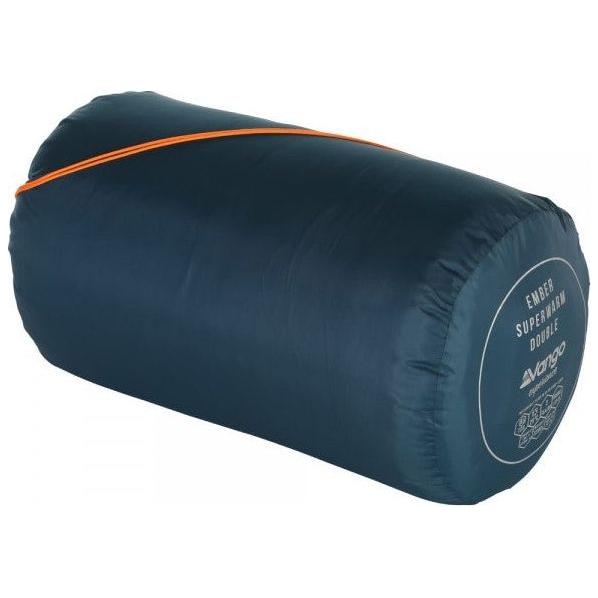 Vango Ember Superwarm Double Sleeping Bag - Moroccan Blue
