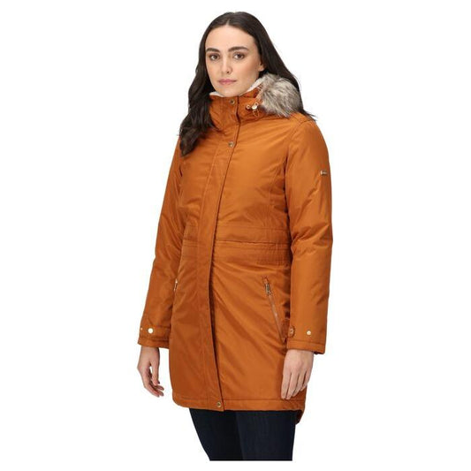 Giovanna Fletcher Collection - Regatta Womens Lyanna Parka - Copper Almond