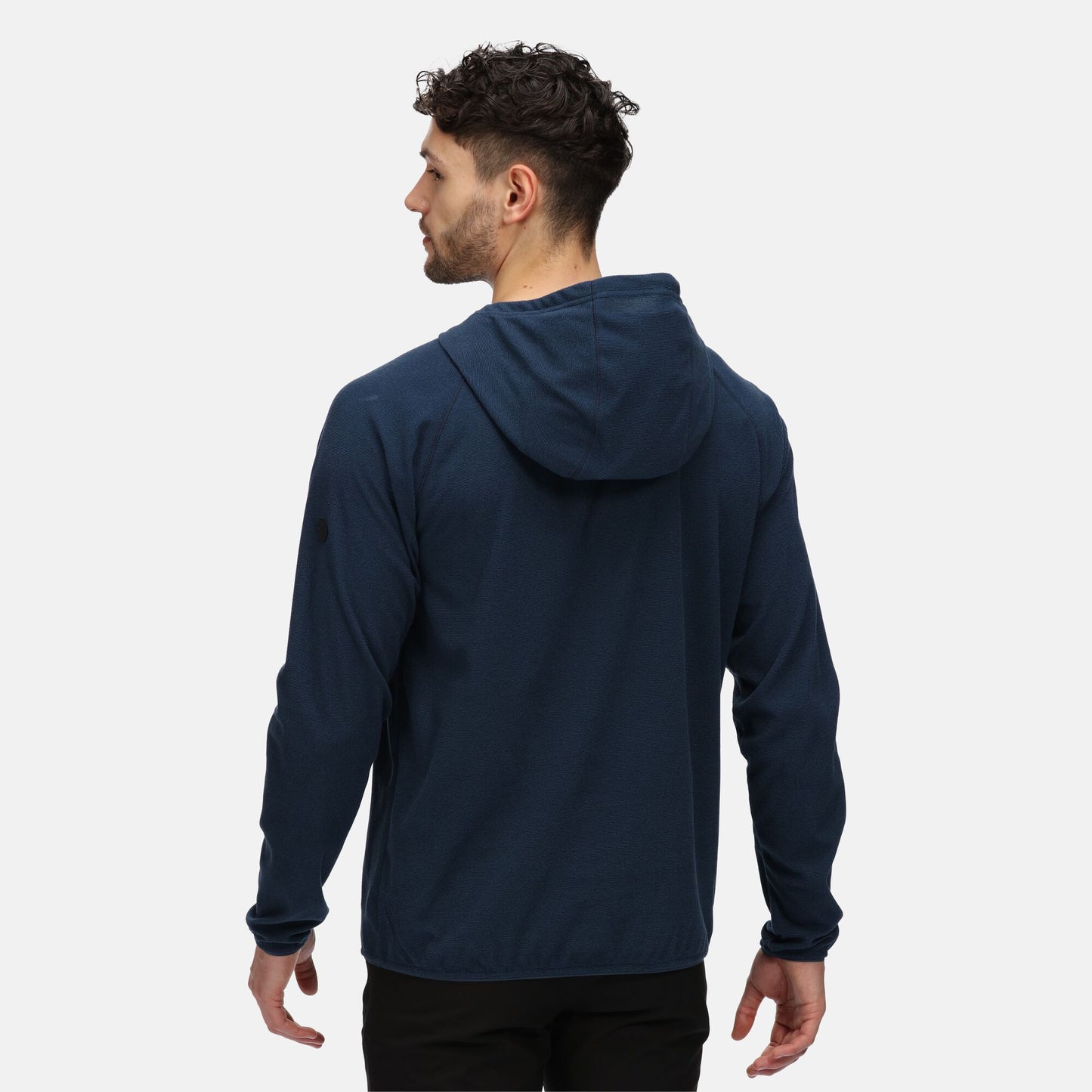 Regatta Men's Montes Overhead Hoody - Moonlight Denim/Black