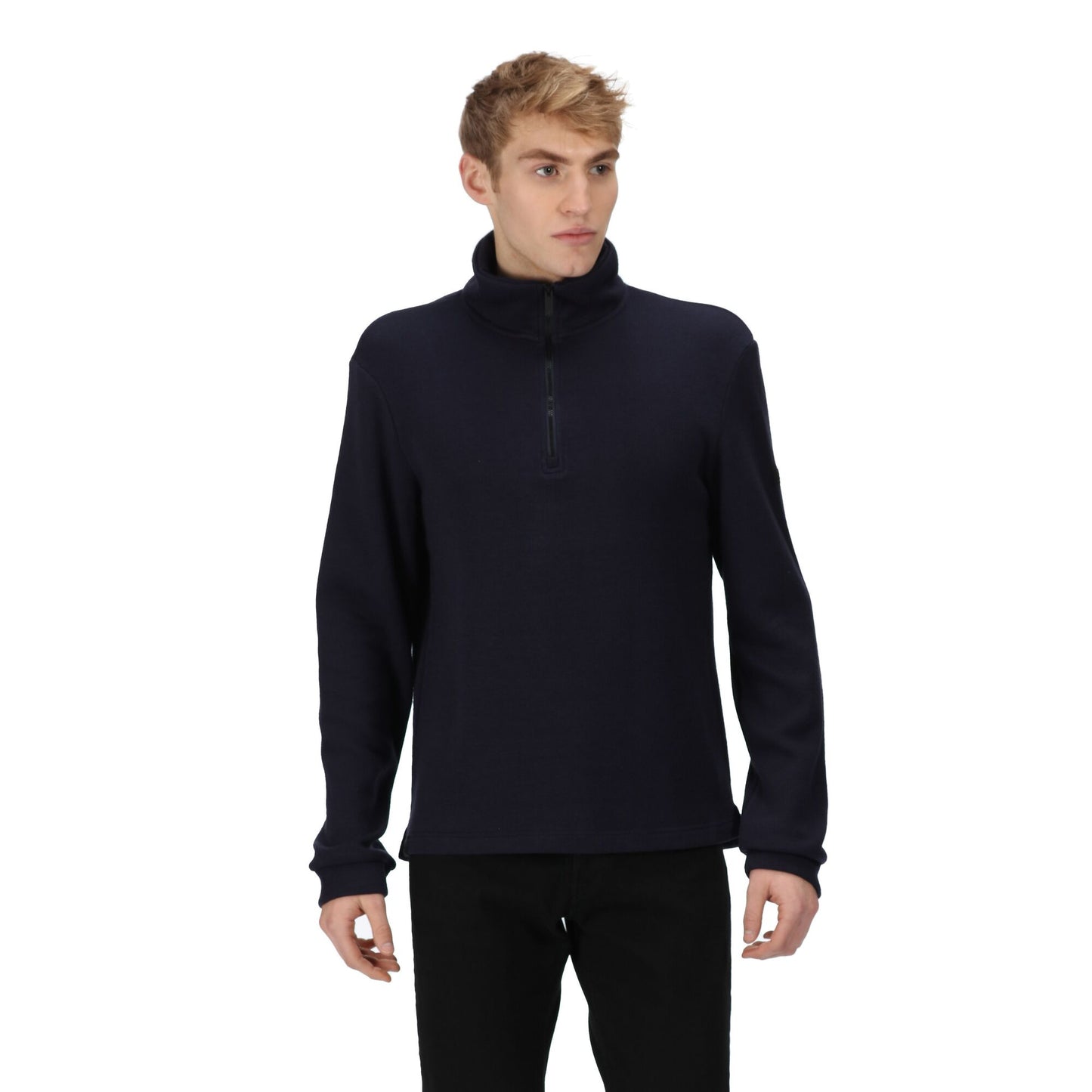 Regatta Lanchester Men's Quarter Zip Fleece - Navy