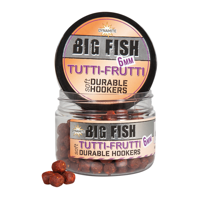 Big Fish Durable Hook Pellets - 6mm - Tutti-Frutti