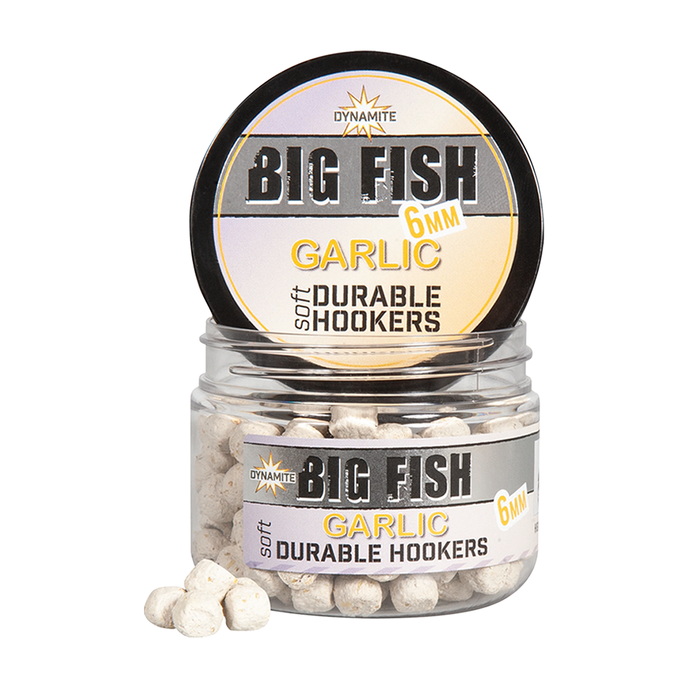 Big Fish Durable Hook Pellets - 6mm - Garlic