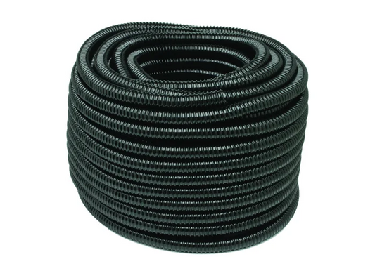 20mm Black Flexible Waste Hose - sold by metre