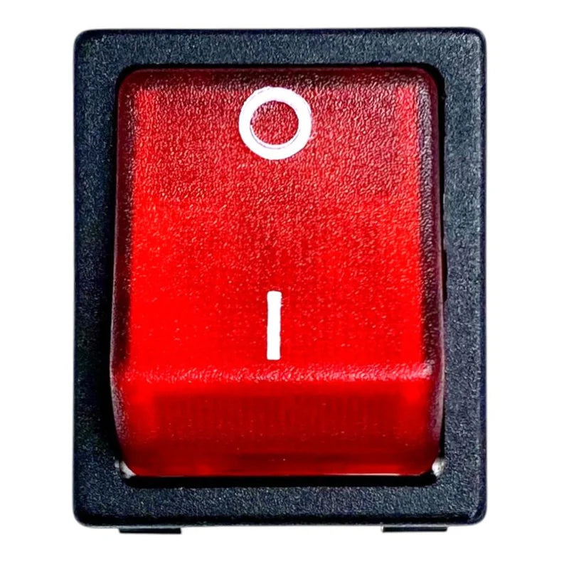 W4 250V Double Pole Rocker Illuminated On/Off Switch