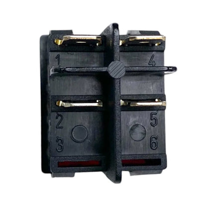 W4 250V Double Pole Rocker Illuminated On/Off Switch