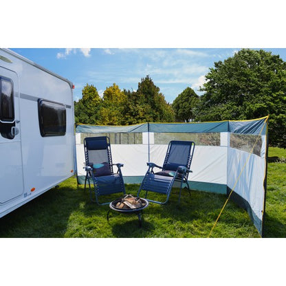 Maypole 3 Panel Steel Poled Windbreak