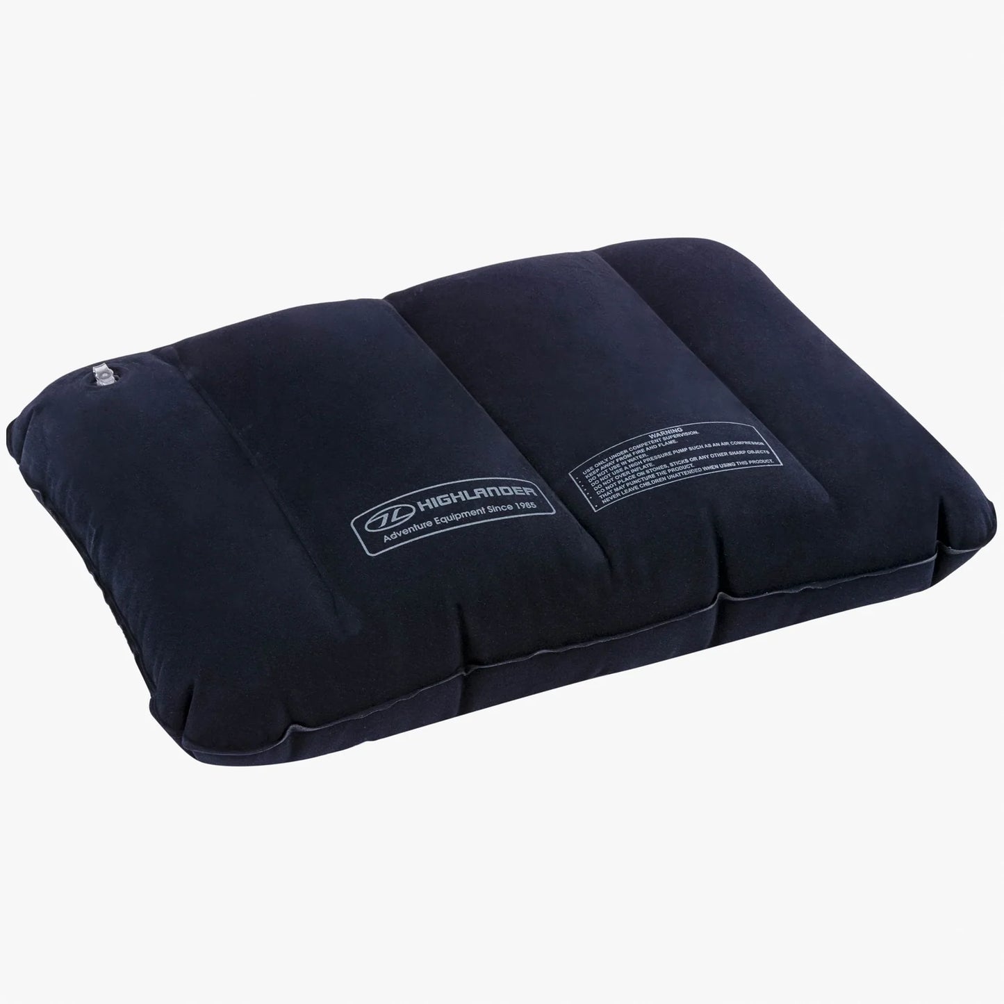 Highlander Deluxe Camping Air Pillow - Blue