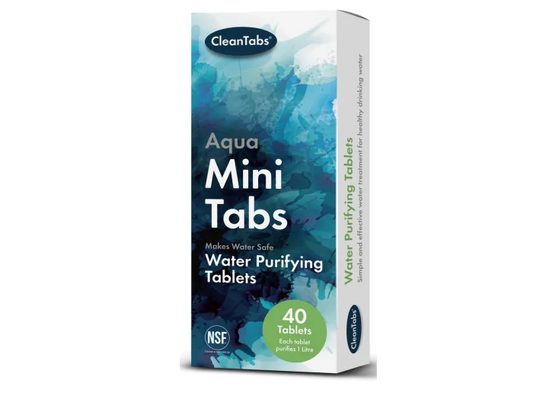 Aqua Mini Tabs - Water Purifying Tablets (40)