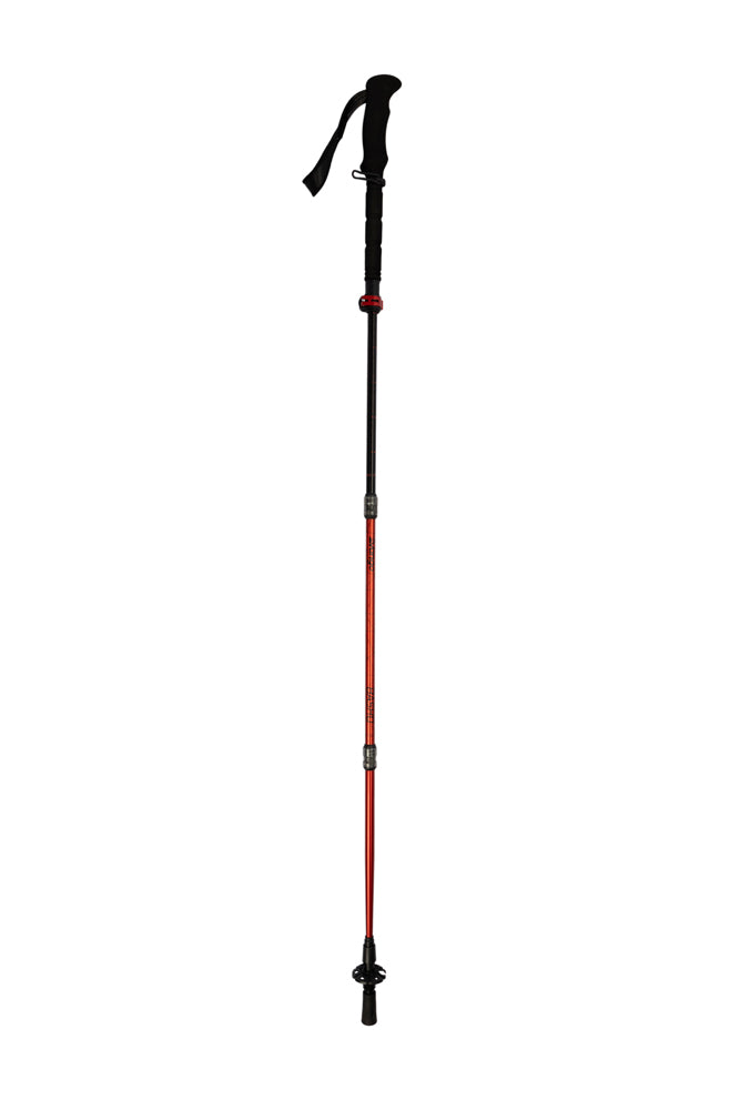 Vango Basho Folding Walking Pole - Single - Red