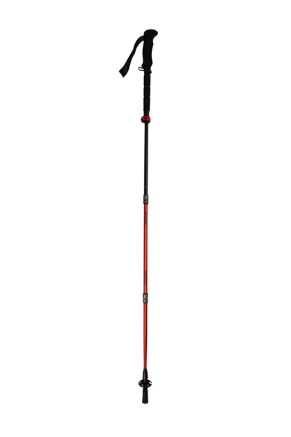 Vango Basho Folding Walking Pole - Single - Red