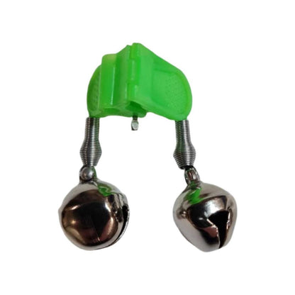 Koike Twin Bells Bite Indicator - (Green Clip)