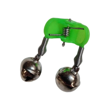 Koike Twin Bells Bite Indicator - (Green Clip)