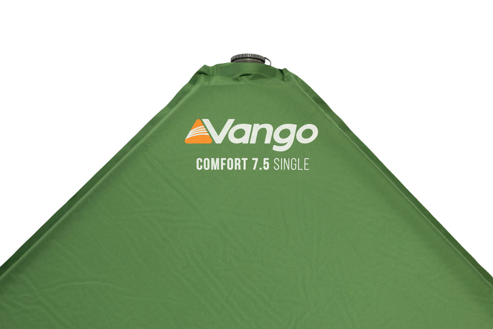 Vango Comfort 7.5 Single Self Inflating Mat - Artichoke