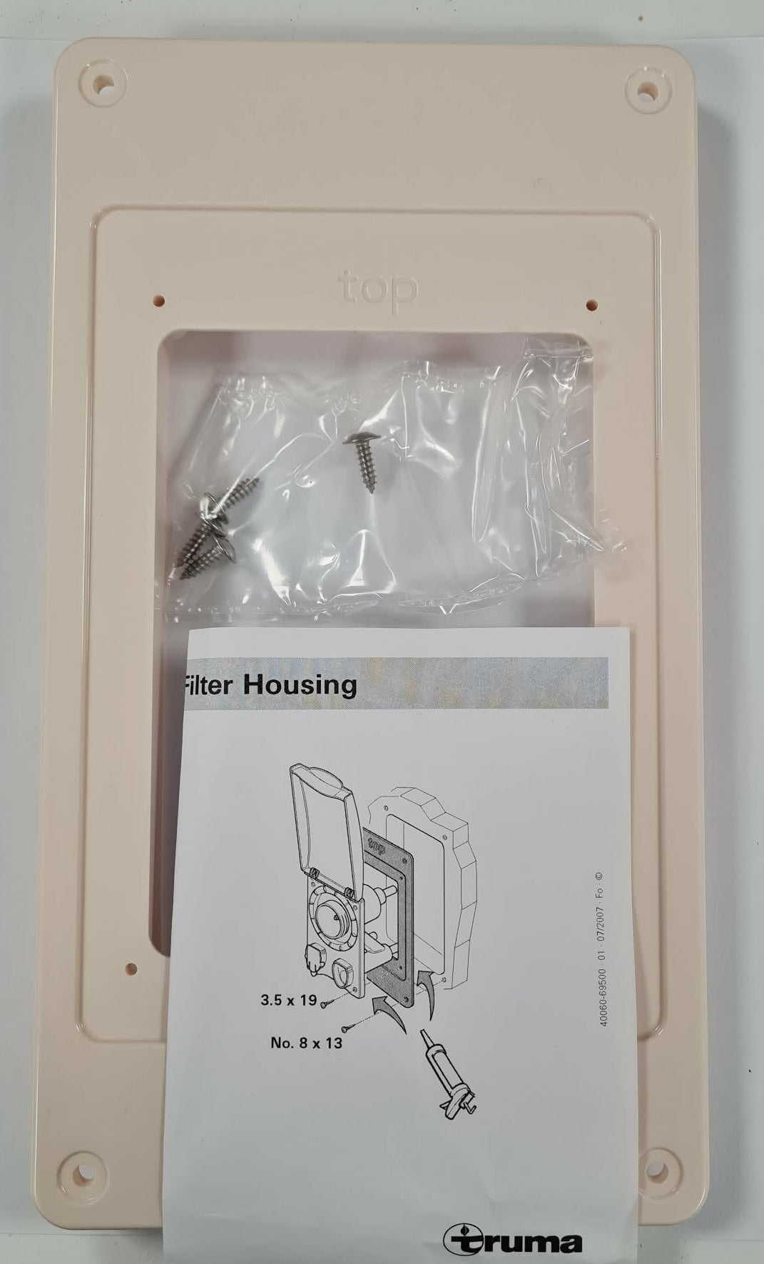 Truma - Crystal to Ultraflow adaptor plate - 40060-69000PK