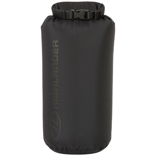 Highlander 8L Lightweight Waterproof Dry Bag  Drysack - Black